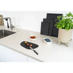 ContinentaSchneidebrett 29x20x1 cm Duracore schwarz