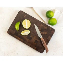 ContinentaSchneidebrett 27x18x3 cm Walnuss Stirnholz