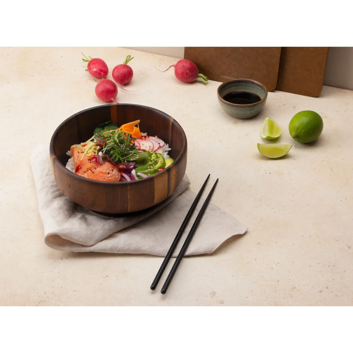 ContinentaSchüssel 18 cm Akazie