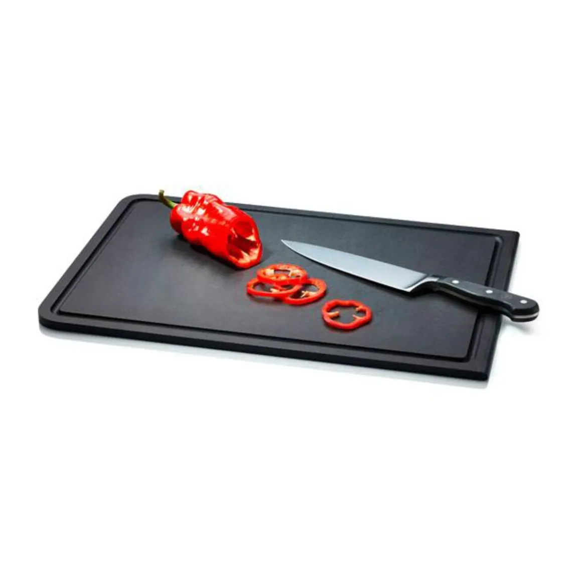 ContinentaTranchierbrett 44x30x1 cm Duracore schwarz