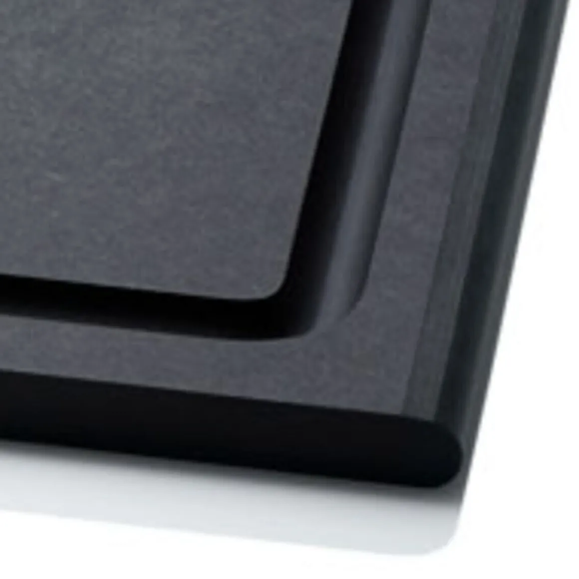 ContinentaTranchierbrett 38x27x1 cm Duracore schwarz