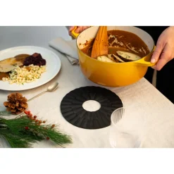 ContinentaUntersetzer-Set 2-tlg. Duracore schwarz