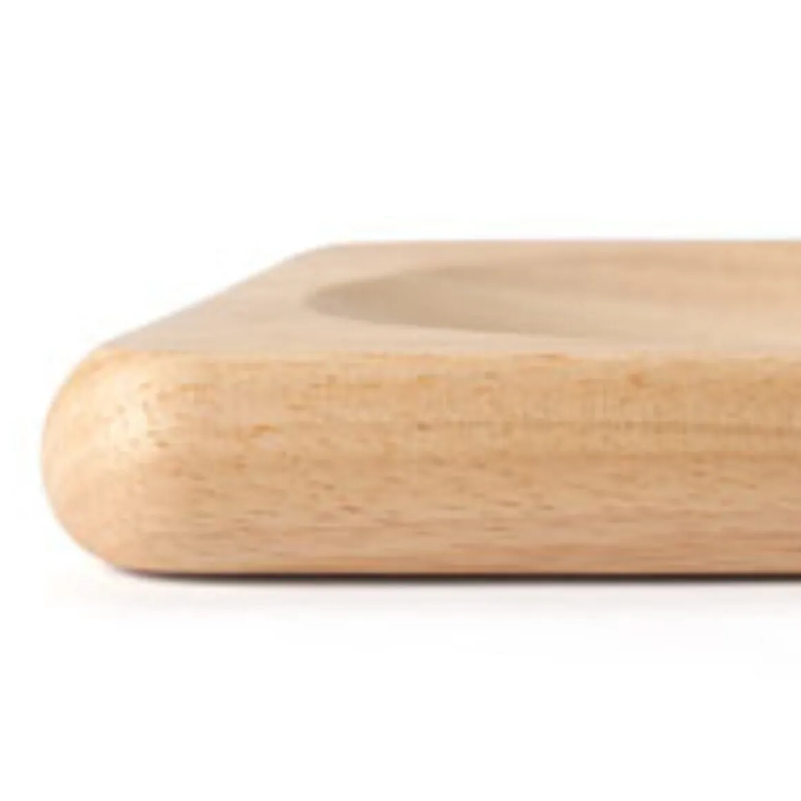 ContinentaWiegemesserbrett Holz mit Messer 22,5x22,5 cm