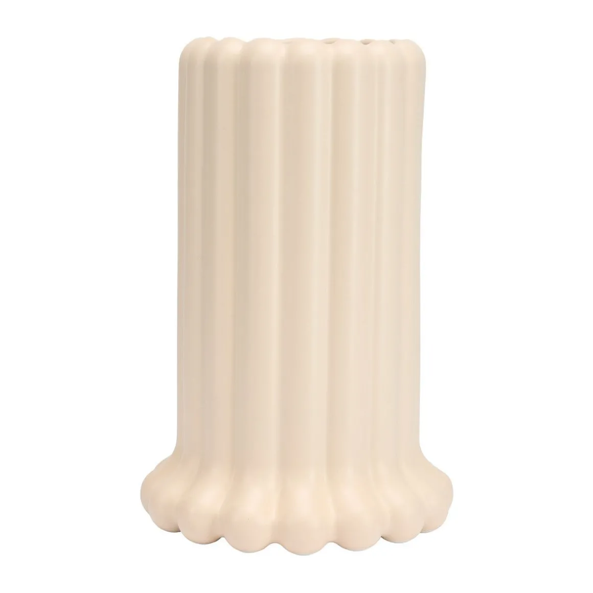 Design LettersVase 24 cm Tubular beige