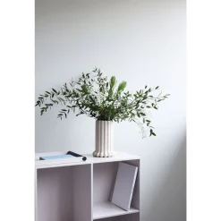 Design LettersVase 24 cm Tubular beige