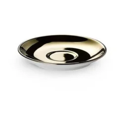 DibbernEspresso-Untertasse 12 cm Solid Color Classico Gold