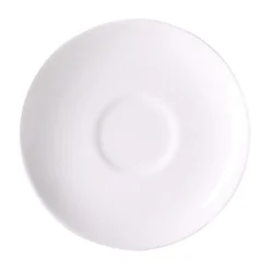 DibbernKaffee/Tee-Untertasse 15 cm Fine Bone China Classic weiß