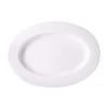 DibbernPlatte oval 34 cm Fine Bone China Classic weiß