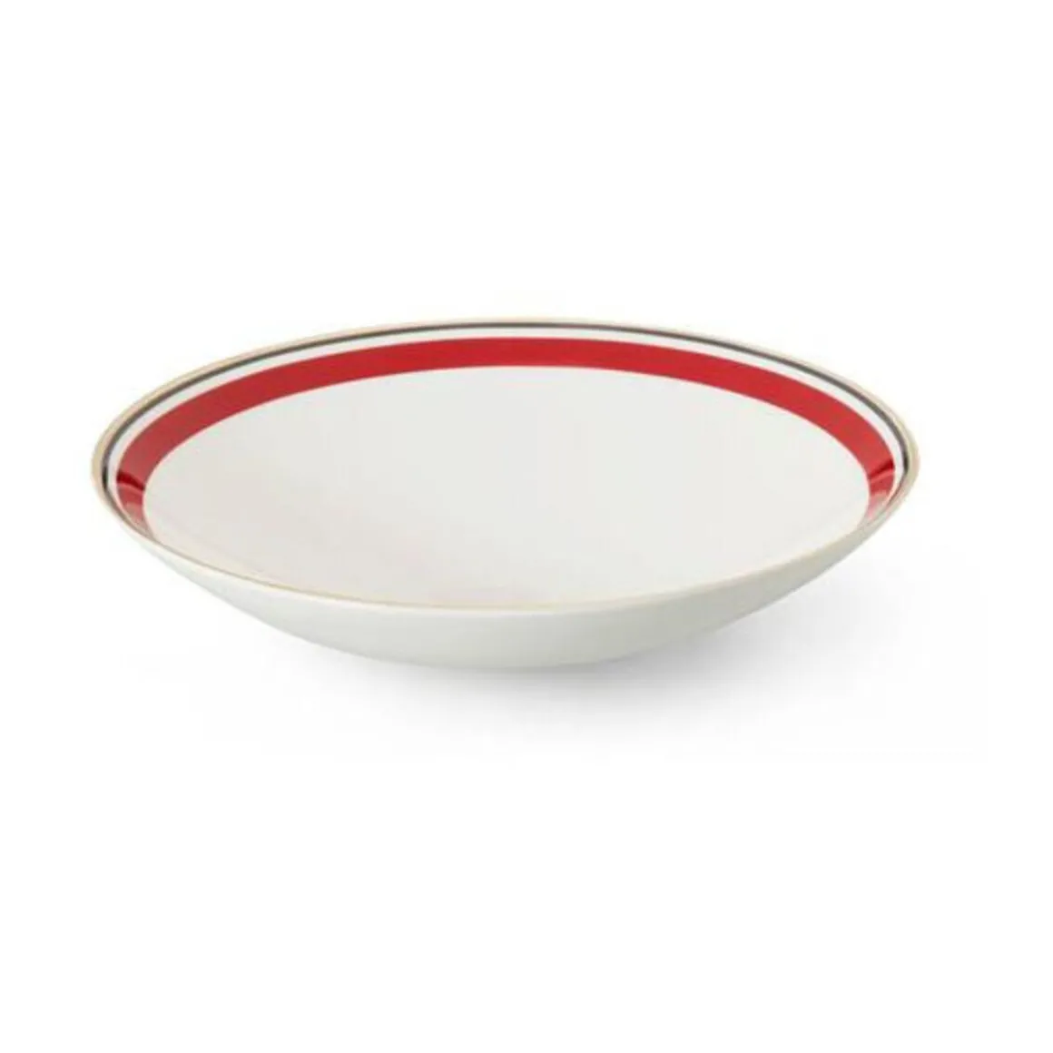 DibbernSchale 24 cm Capri Rot/Anthrazit