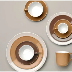 DibbernSpeiseteller 26 cm Solid Color Chocolate