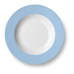DibbernSuppenteller 23 cm Solid Color Morgenblau