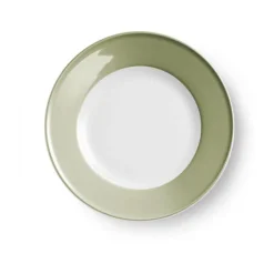 DibbernTeller flach 21 cm Fahne Solid Color khaki