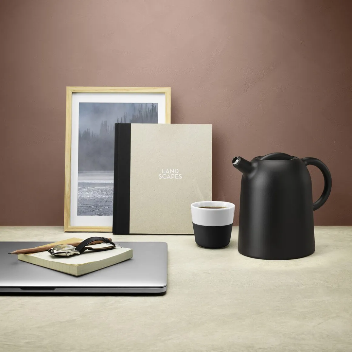 Eva SoloIsolierkanne 1,0 l Thimble schwarz