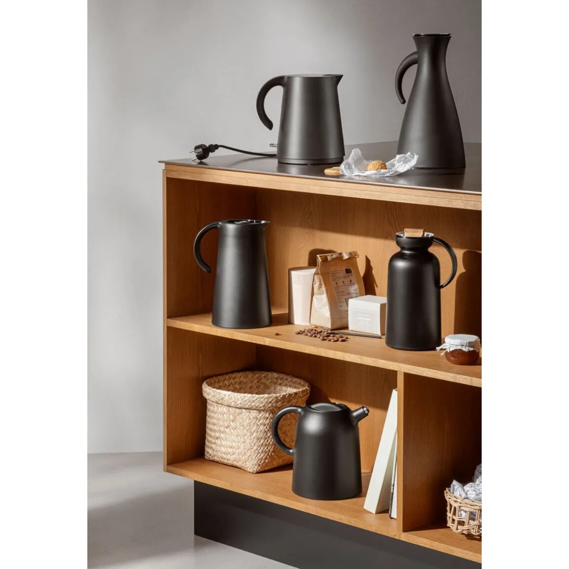 Eva SoloIsolierkanne 1,0 l Thimble schwarz