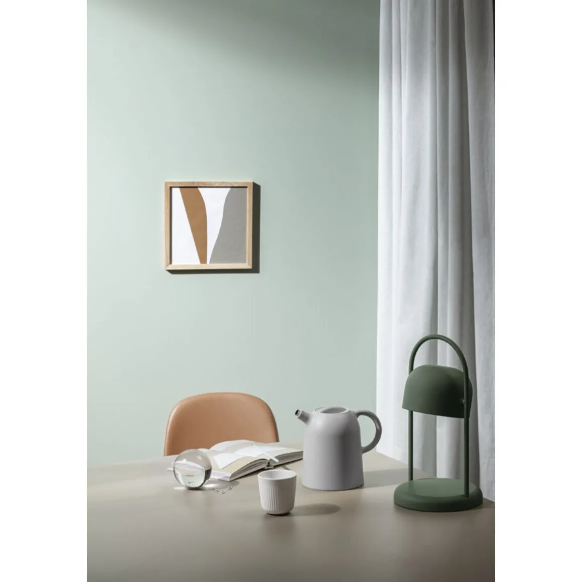 Eva SoloIsolierkanne 1l Thimble marble grey