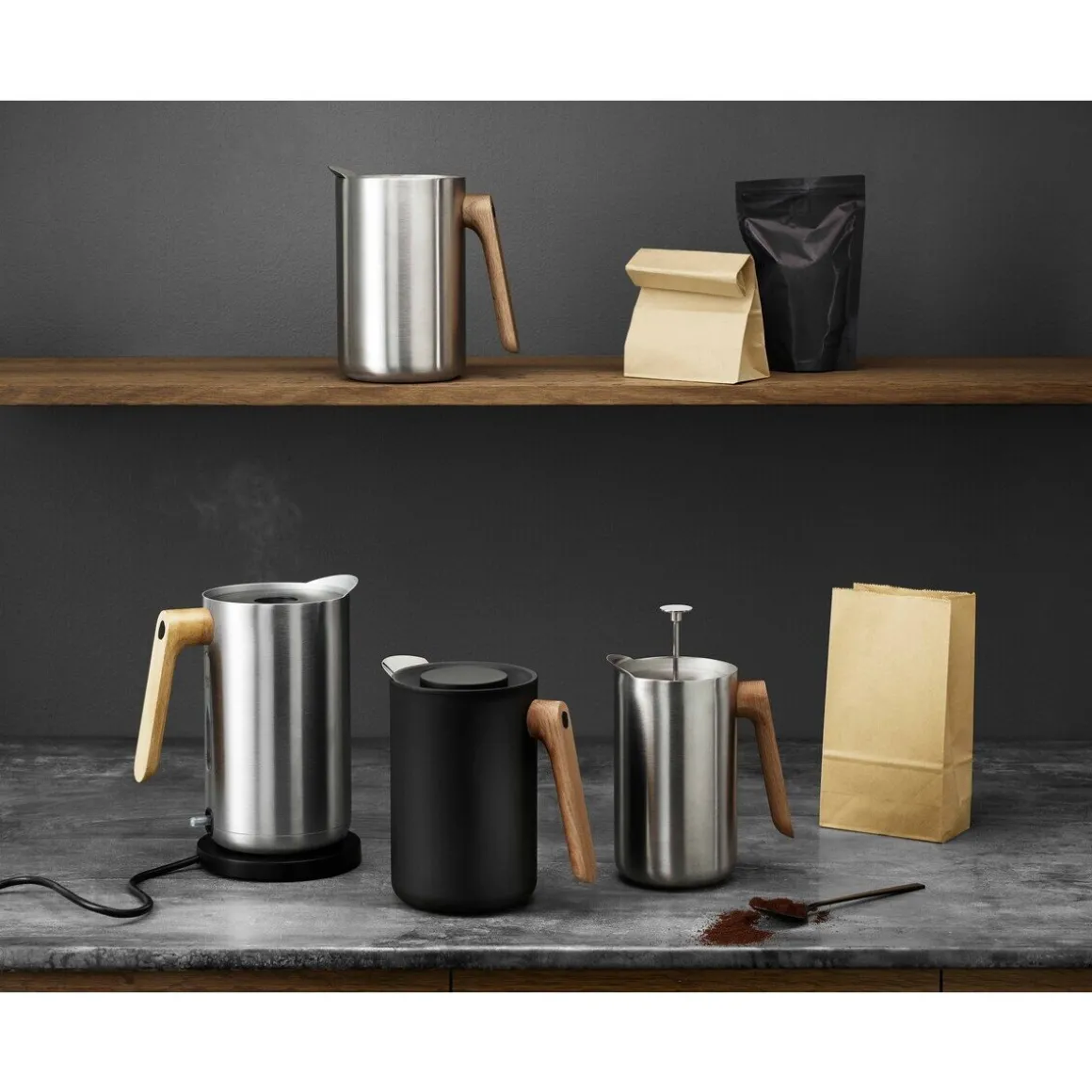 Eva SoloStempelkaffeekanne 1l Nordic Kitchen