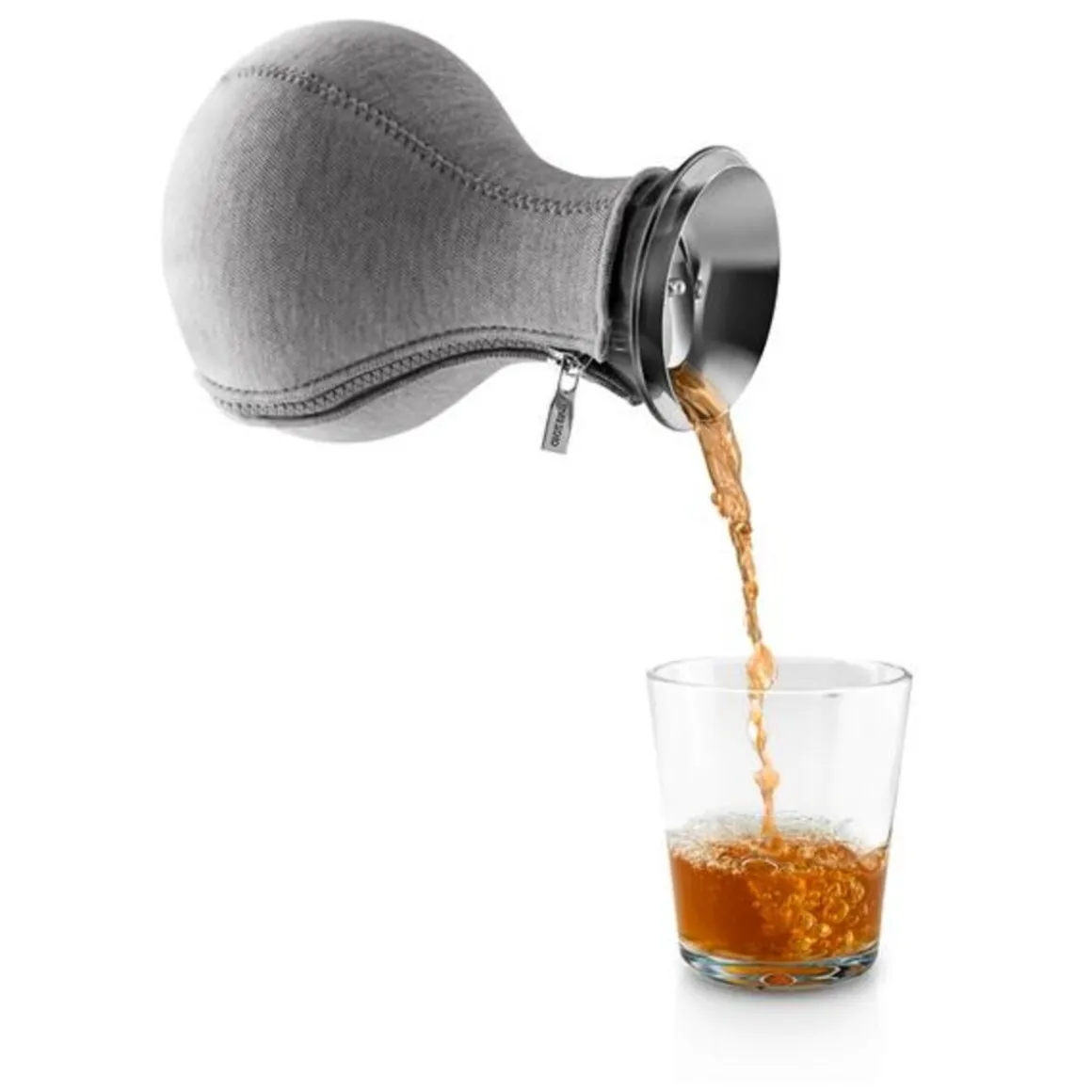 Eva SoloTeezubereiter 1l dunkelgrau woven