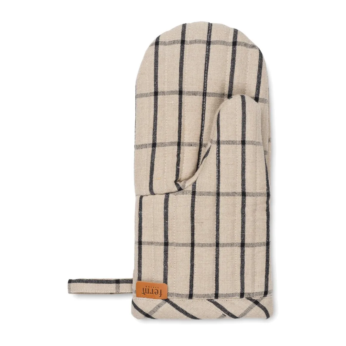 ferm LIVINGOfenhandschuh 28 cm Hale sand/schwarz