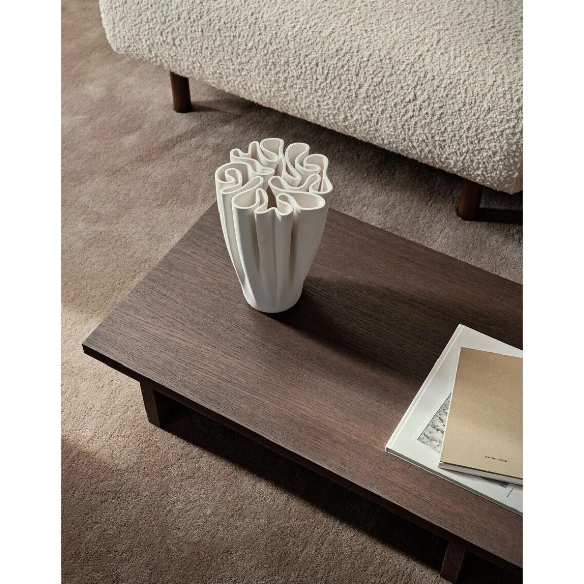 ferm LIVINGVase Dedali 25 cm offwhite