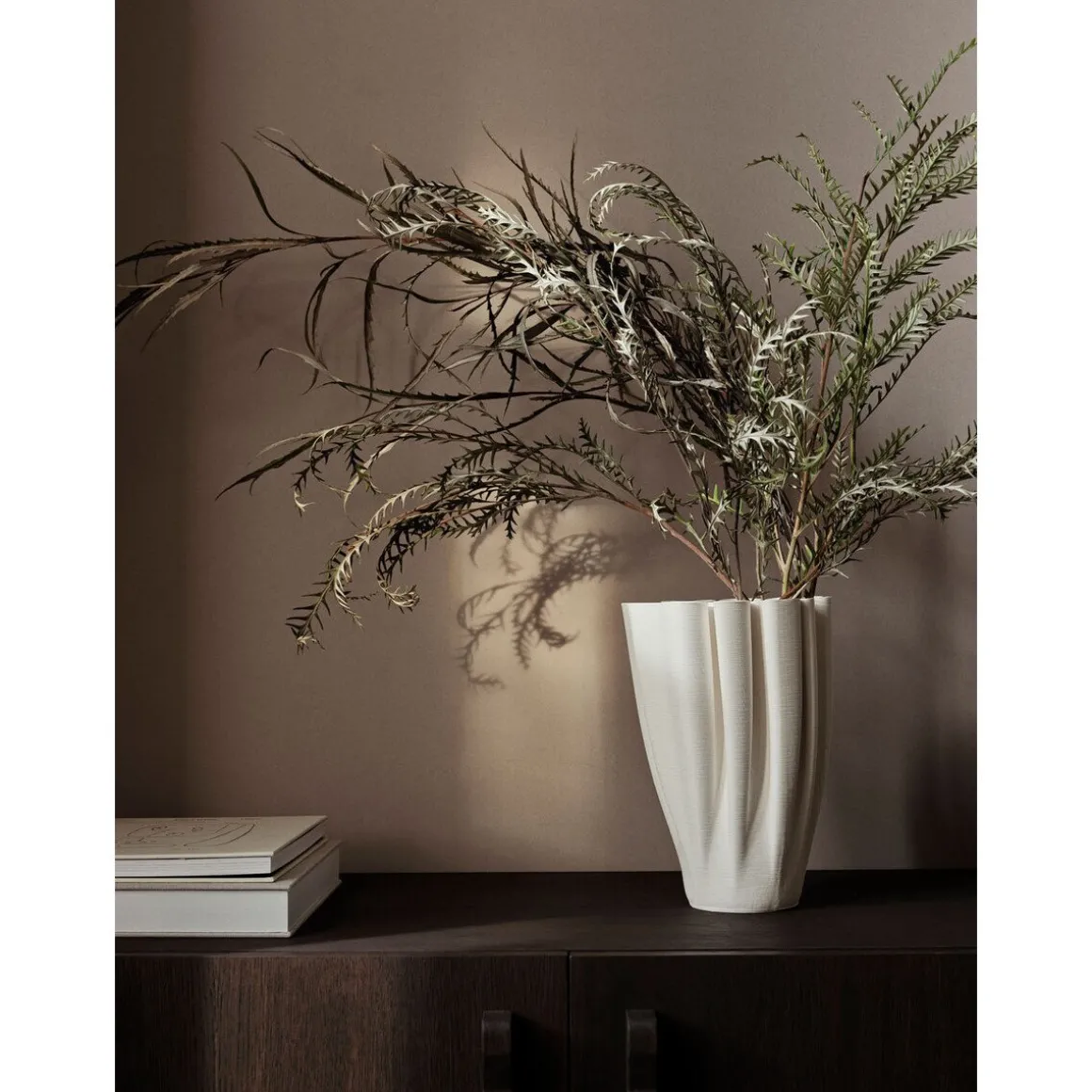 ferm LIVINGVase Dedali 25 cm offwhite