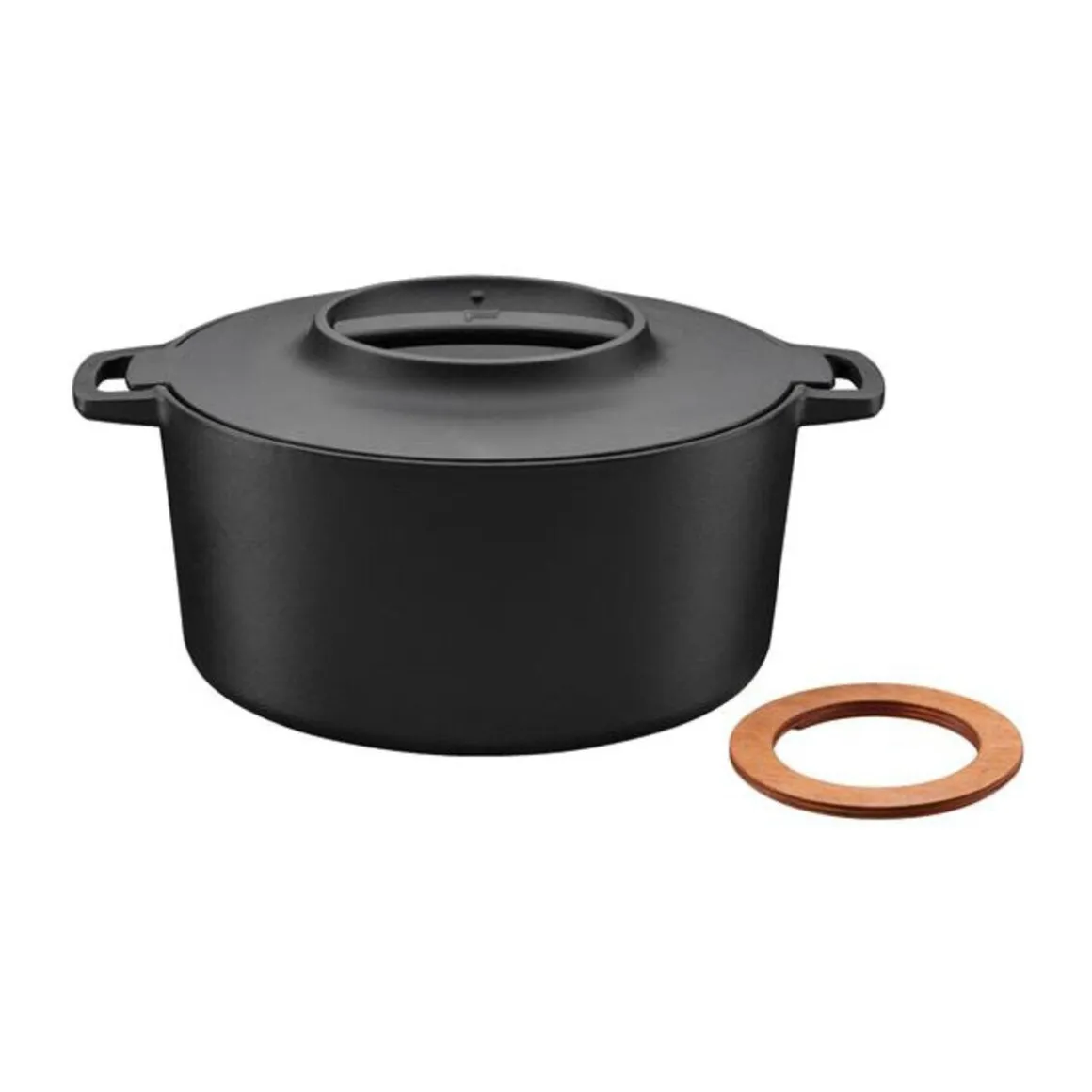 FiskarsKasserolle 6,0 l Norden schwarz