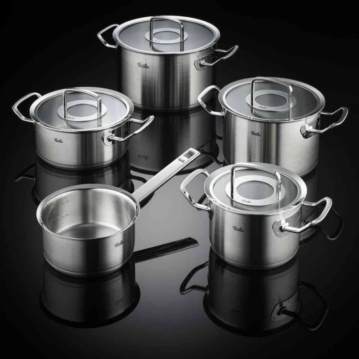 FisslerTopf-Set 5-tlg. Original-Profi Collection silber