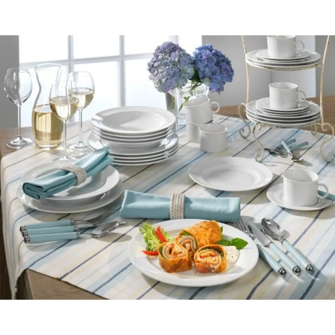 FrieslandSpeiseteller 24 cm Jeverland Weiß