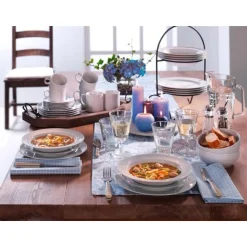 FrieslandSuppenteller 23 cm Jeverland Weiß