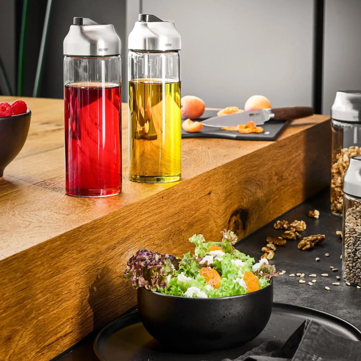 GefuEssig-/Öl-Dosierer 0,4 l Kippo klar