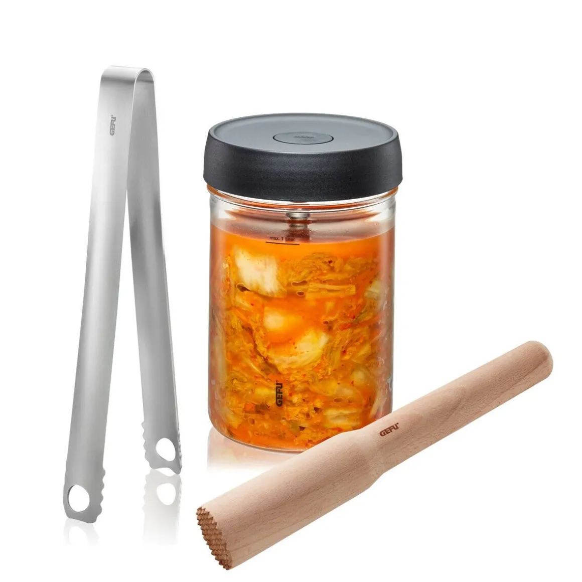 GefuFermentier-Set 4-tlg. Nativo mehrfarbig