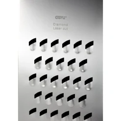 GefuVierkantreibe V-Cut 28 cm silber