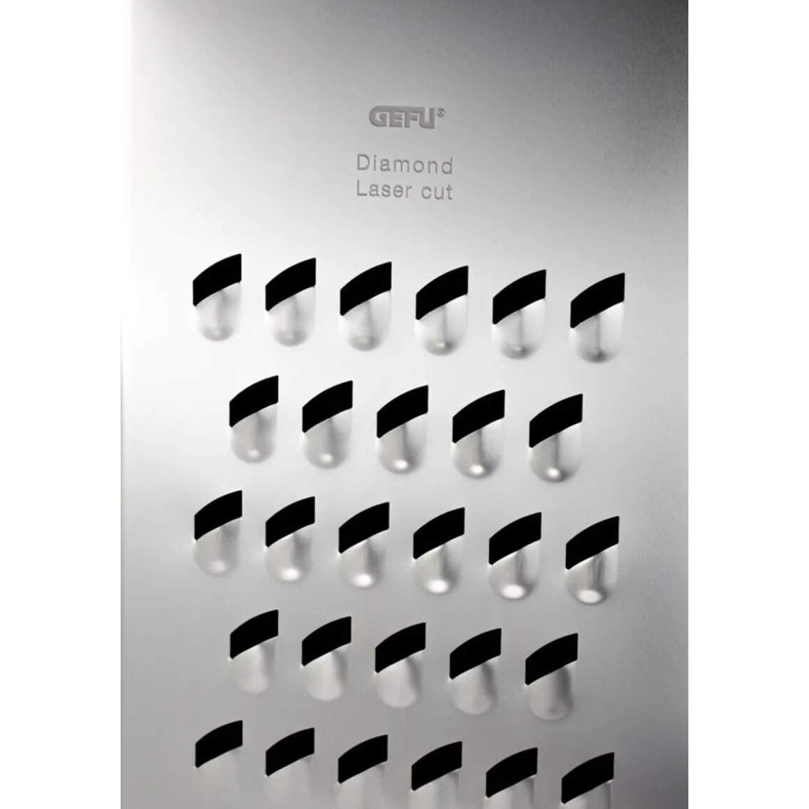 GefuVierkantreibe V-Cut 28 cm silber