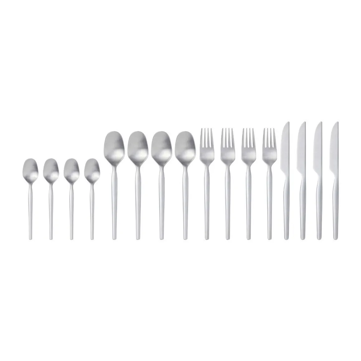GenseBesteckset Gense Dorotea 16-teilig matter Stahl