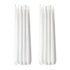 Georg JensenChanukka-Kerzen 18er-Set Cobra weiß