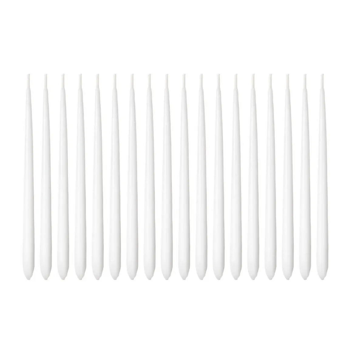 Georg JensenChanukka-Kerzen 18er-Set Cobra weiß