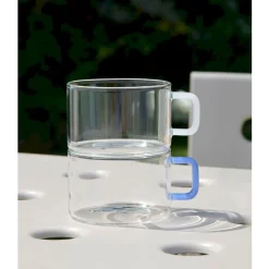 HayBrühtasse 2er-Set hellblau