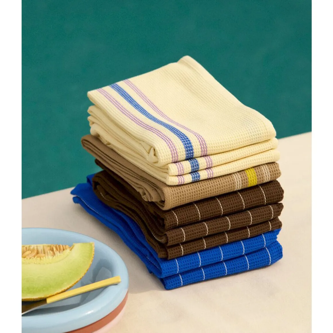 HayGeschirrtuch 52x80 cm Canteen blau