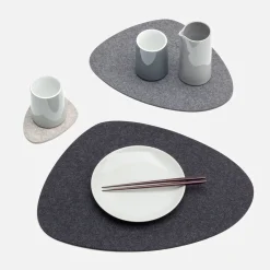 Hey-SignTischset 44x38 cm Stone Couple Grey