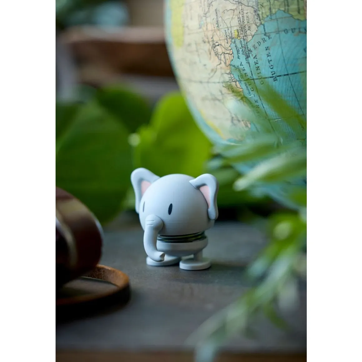 HoptimistSoft Elephant 6 cm grey