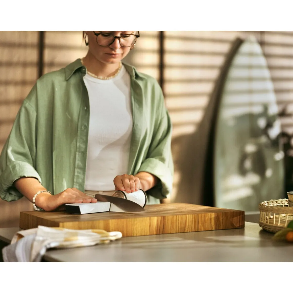 Horl-1993Rollschleifer Horl 3 Cruise 13,3x12 cm sand