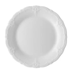 HutschenreutherBrotteller 17 cm Fahne Baronesse Weiss