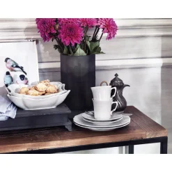 HutschenreutherFrühstücksteller 20 cm Fahne Baronesse Weiss