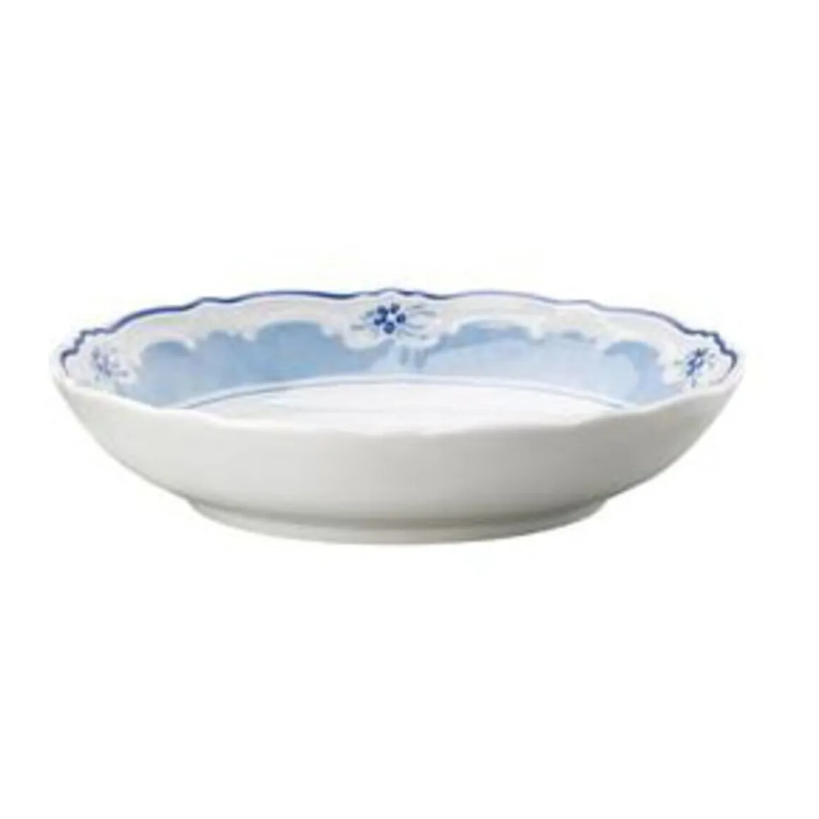 HutschenreutherSchale flach 13 cm Baronesse Estelle Blue