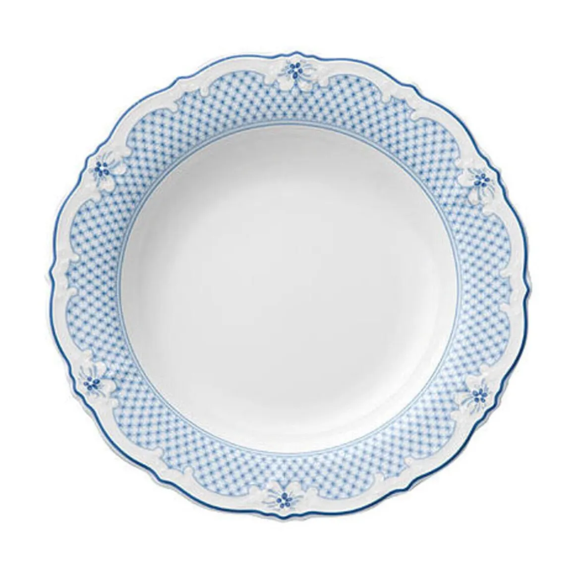 HutschenreutherSuppenteller 24cm / Fahne Baronesse Estelle