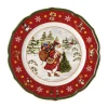 HutschenreutherTeller 22 cm Happy Wintertime Red