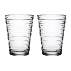 IittalaTrinkglas 2er-Set 0,33 l Aino Aalto Klar
