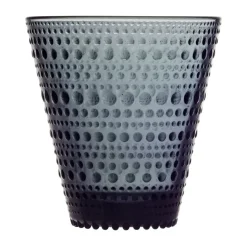 IittalaTrinkglas 2er-Set Kastehelmi dark grey