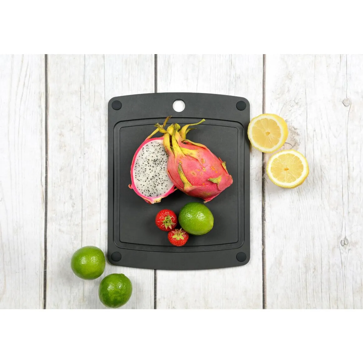 JadeSchneidebrett Gourmet Gripper schwarz 37x27,5x0,6cm