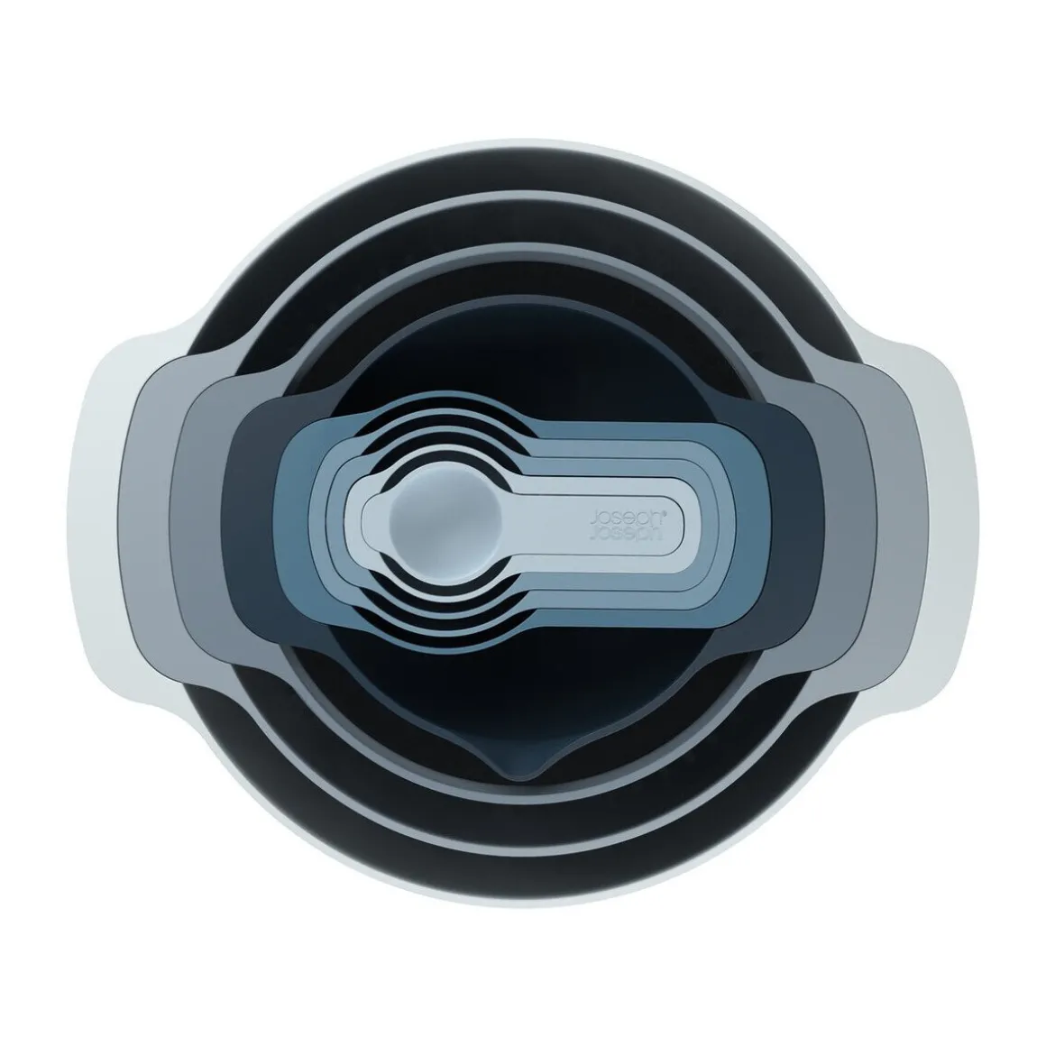 Joseph Joseph9 Plus Schüssel-Set 9-tlg. Nest Editions blau