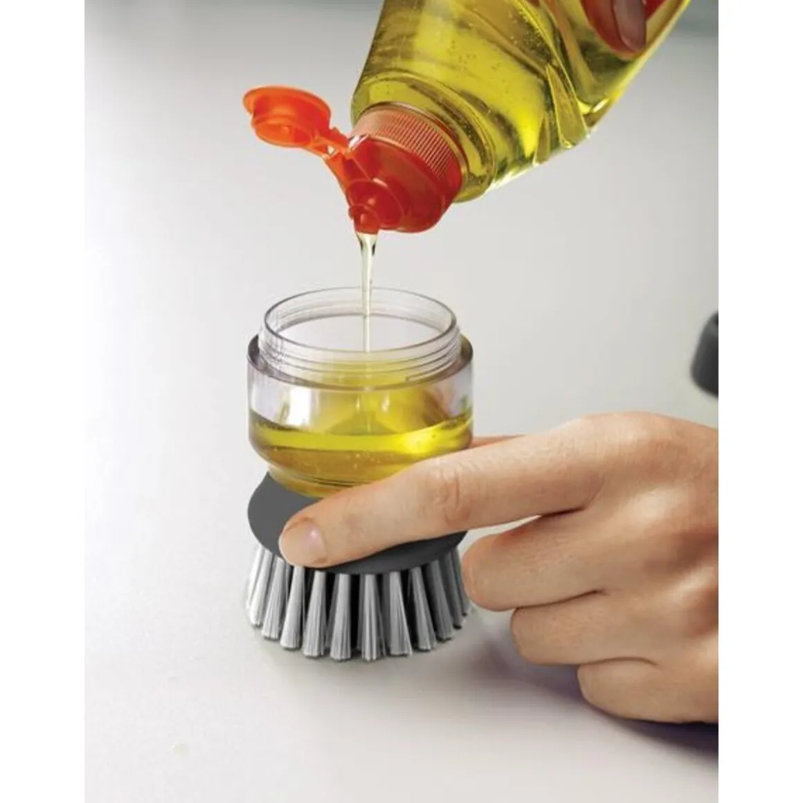 Joseph JosephAbwaschbürste Palm Scrub 13 cm grau